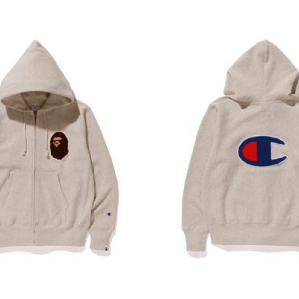 BAPE x CHAMPION ZIP HOODIE - Picture 7 of 7